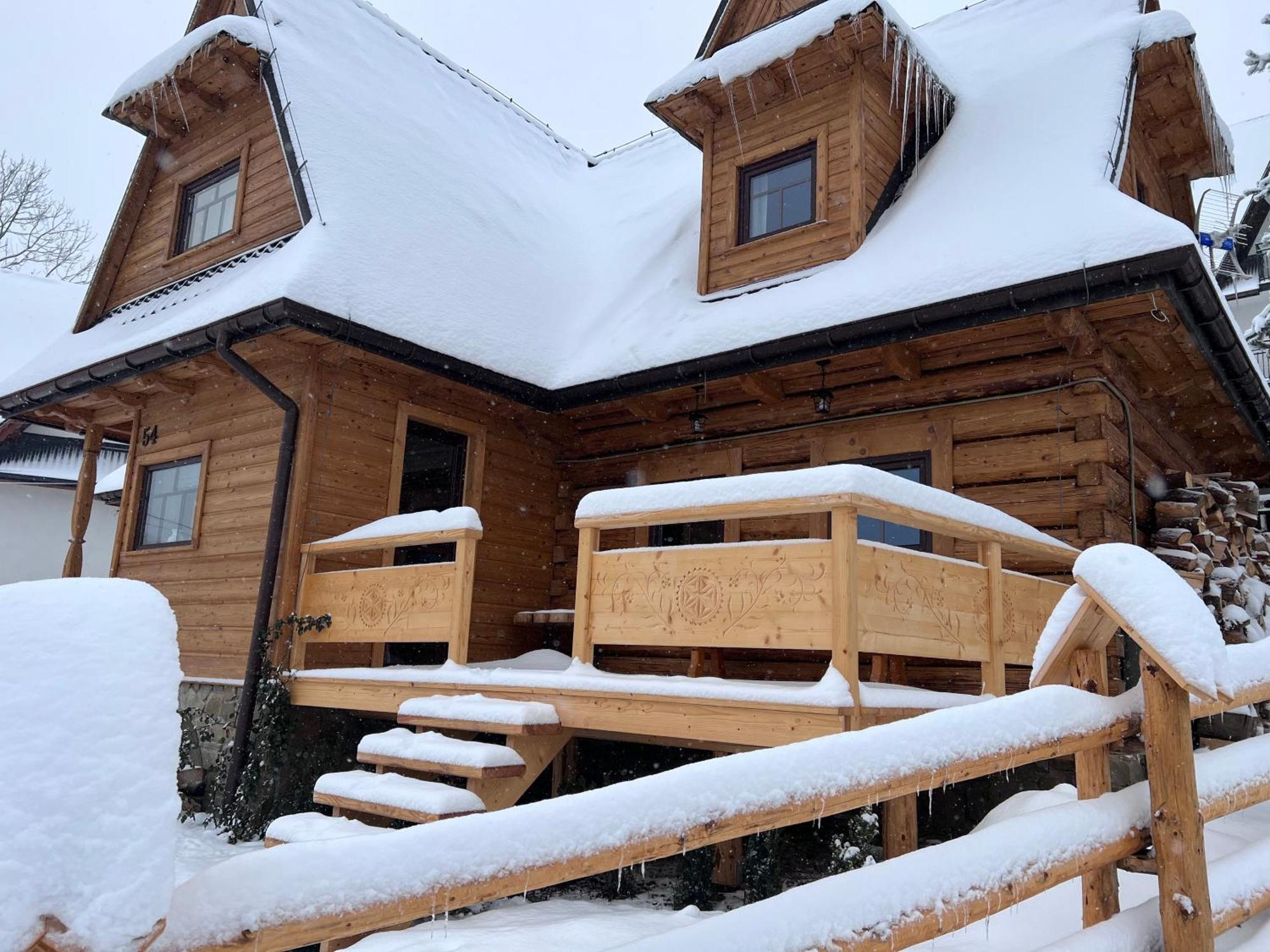 Lobrotno Gazdzina - Goralska Chalupa Na Wylacznosc Villa Bukowina Tatrzanska Bagian luar foto